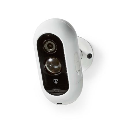 Älykäs ulkokäyttöinen ladattava IP-kamera PIR-anturilla Full HD 1080p 5V/5200mAh Wi-Fi IP65