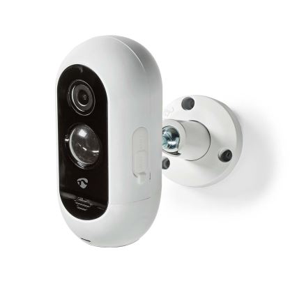 Älykäs ulkokäyttöinen ladattava IP-kamera PIR-anturilla Full HD 1080p 5V/5200mAh Wi-Fi IP65