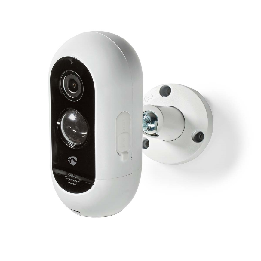 Älykäs ulkokäyttöinen ladattava IP-kamera PIR-anturilla Full HD 1080p 5V/5200mAh Wi-Fi IP65