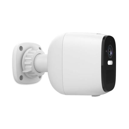 Älykäs ulko ladattava kamera anturilla SmartLife 4MP Quad HD 1440p 5V/5200mAh Wi-Fi Tuya IP66