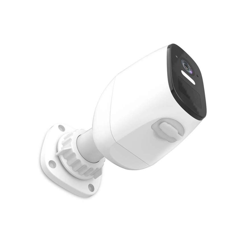 Älykäs ulko ladattava kamera anturilla SmartLife 4MP Quad HD 1440p 5V/5200mAh Wi-Fi Tuya IP66