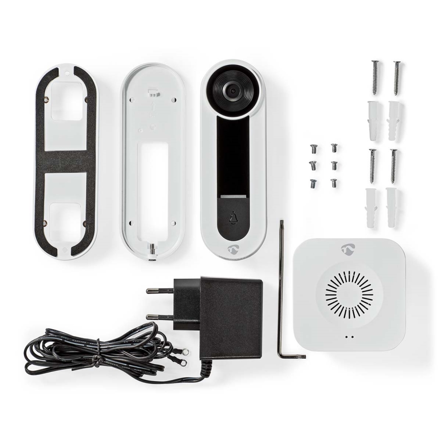 Langaton video-ovikello anturilla Full HD 1536p Wi-Fi IP65