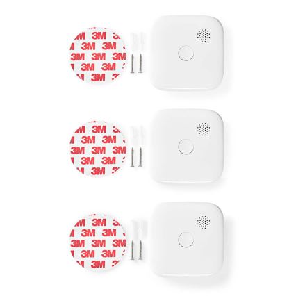 SETTI 3x Palovaroitin SmartLife 3V/1xCR123A Wi-Fi Tuya