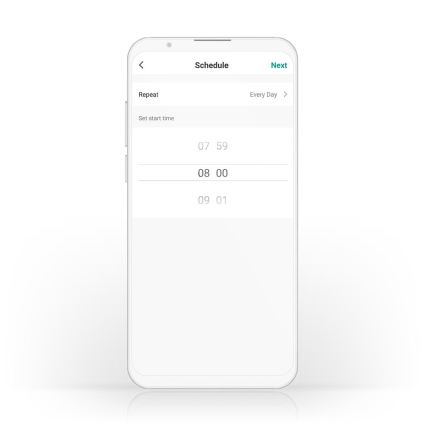 Sähköinen suora lämmitin/konvektori 2000 W/230 V Wi-Fi IP24 termostaatti