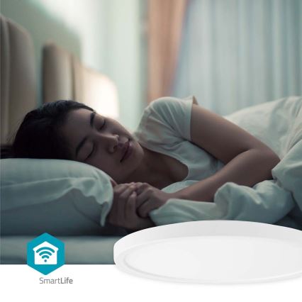 RGBW Himmennettävä kattovalaisin SmartLife LED/18W/230V 2700-6500K Wi-Fi Tuya