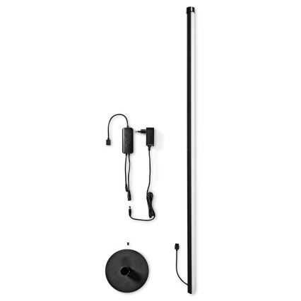 LED RGBIC Himmennettävä lattiavalaisin Smartlife LED/10W/230V 100,5 cm 2700-6500K Wi-Fi Tuya + kauko-ohjaus