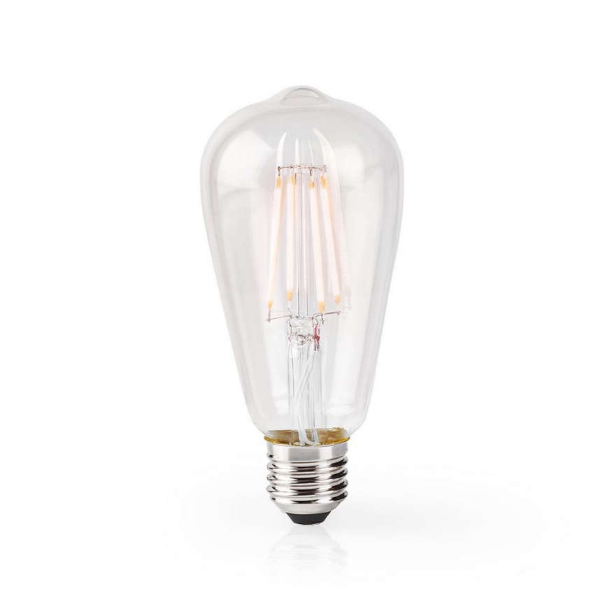 LED Himmennettävä älykäs hehkulamppu VINTAGE ST64 E27/5W/230V