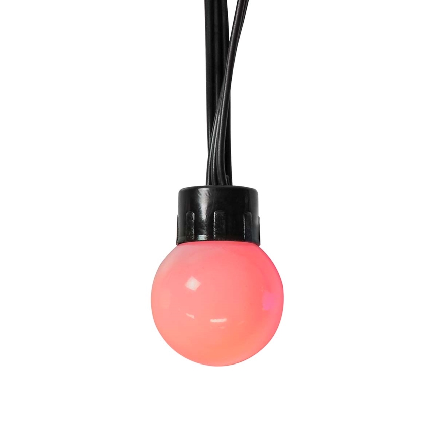 LED RGB Koristeketju 48xLED 13,8m IP65 Wi-Fi Tuya