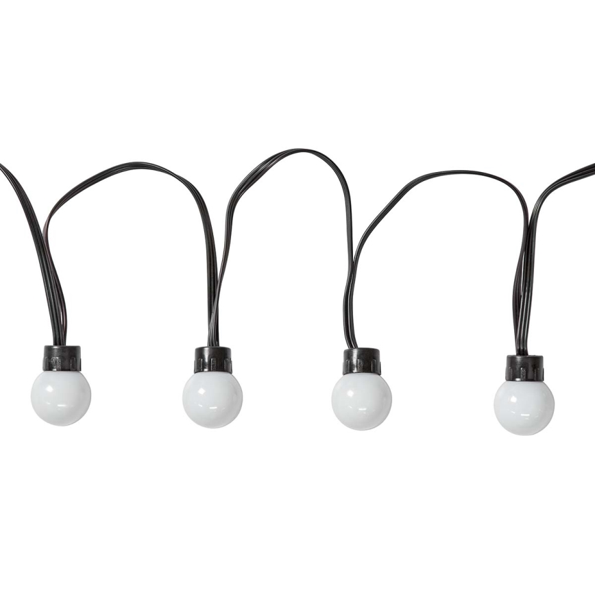 LED RGB Koristeketju 48xLED 13,8m IP65 Wi-Fi Tuya