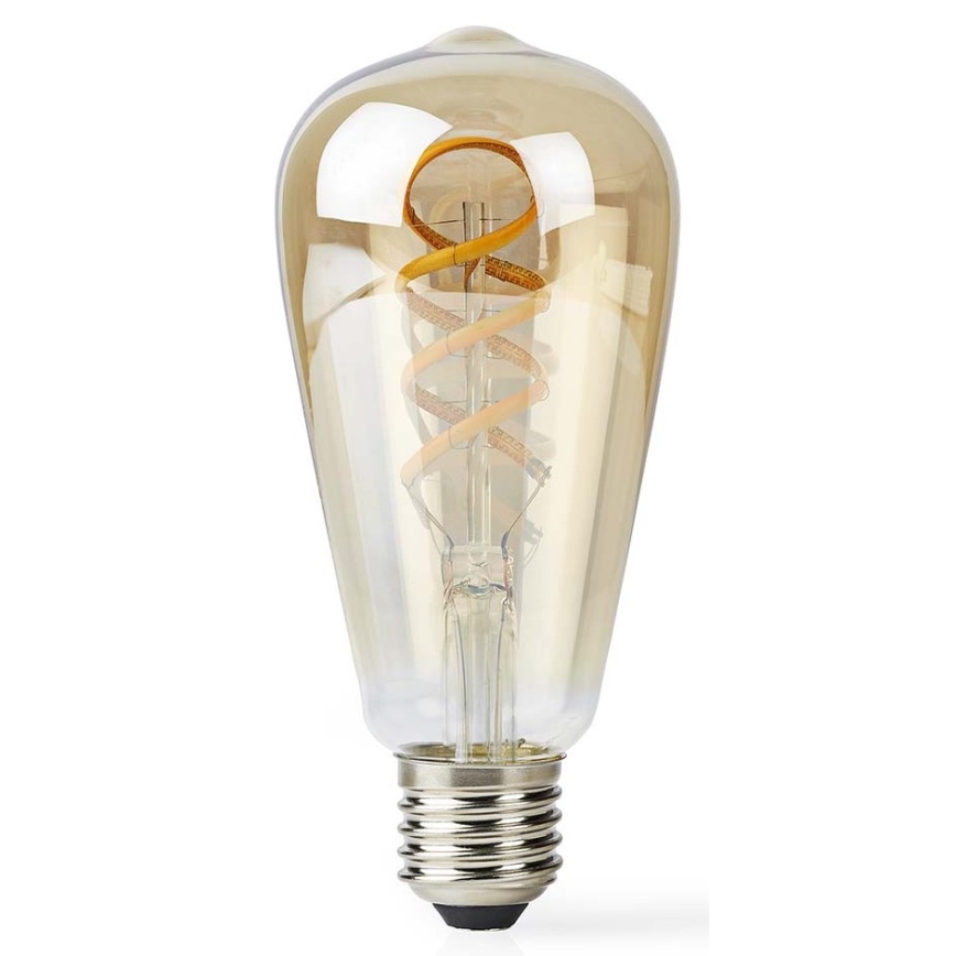 LED Himmennettävä polttimo ST64 E27/4,9W/230V Wi-Fi 1800-6500K