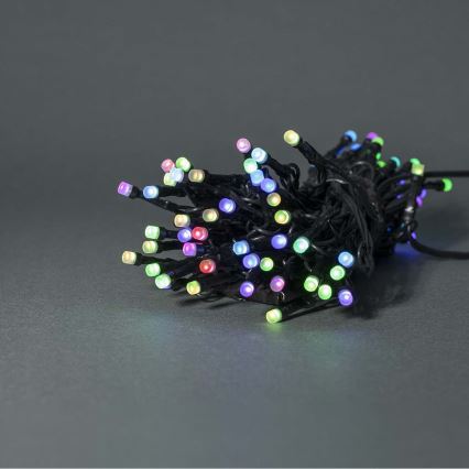 LED RGB Ulkoketju 42xLED/8 toimintoa 8m IP65 Wi-Fi Tuya