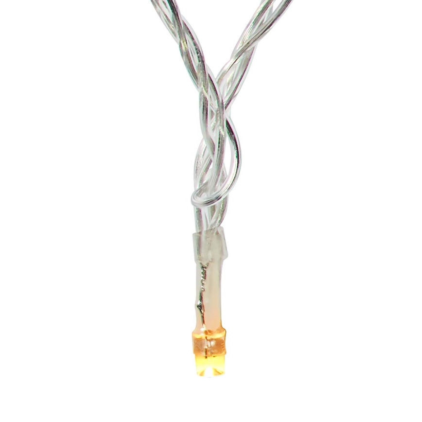LED jouluverho 200xLED/8 toimintoa 6m IP65 Wi-Fi Tuya lämmin valkoinen