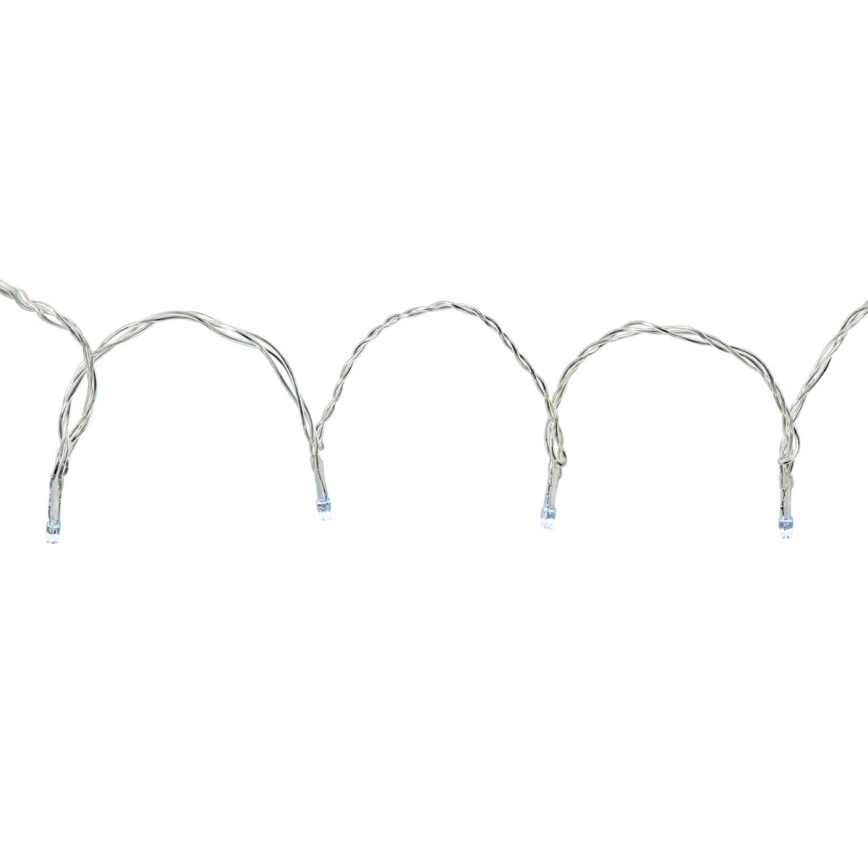 LED jouluverho 200xLED/11 toimintoa 6m IP65 Wi-Fi Tuya kylmä valkoinen