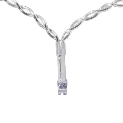 LED jouluverho 240xLED/8 toimintoa 8m IP65 Wi-Fi Tuya kylmä valkoinen