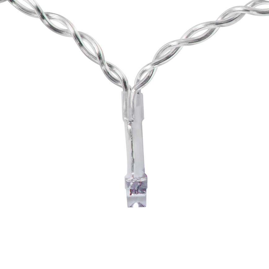 LED jouluverho 240xLED/8 toimintoa 8m IP65 Wi-Fi Tuya kylmä valkoinen