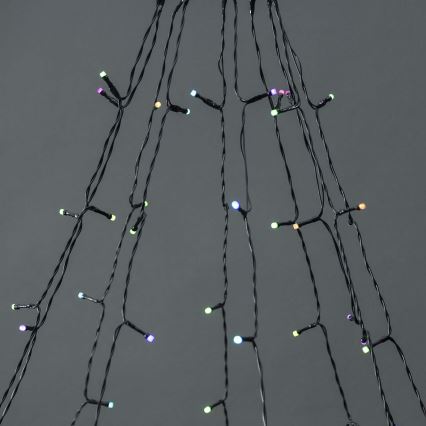 LED Jouluverho 200xLED/8 toimintoa 10x2m IP65 Wi-Fi Tuya lämpimästä kylmään valoon