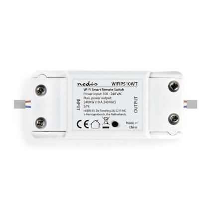 Kytkin sähköpiirille 2500W / 230V / 17dBm Wifi