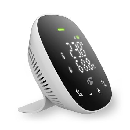 Älykäs ilmanlaadun valvonta LED mukana näyttö SmartLife Wi-Fi