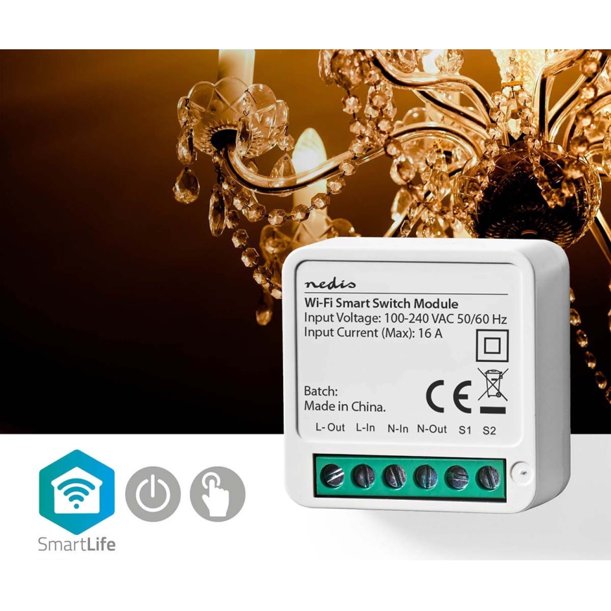 Älykytkin SmartLife Wi-Fi 230V