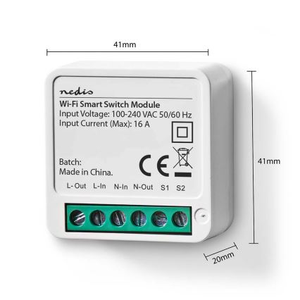 Älykytkin SmartLife Wi-Fi 230V