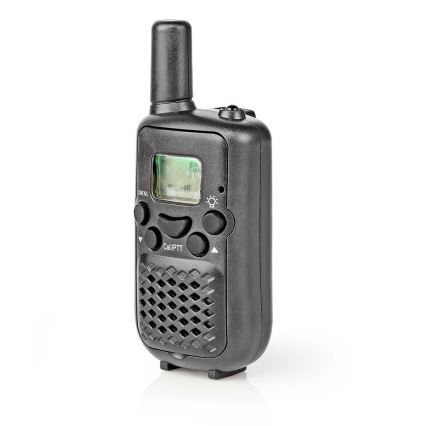 SETTI 2x Radiopuhelin LED-valolla 3xAAA kantama 5 km