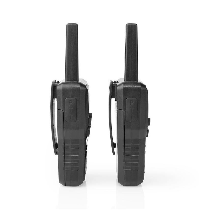 SETTI 2x Ladattava radiopuhelin LED-valolla 1300 mAh kantama 10 km