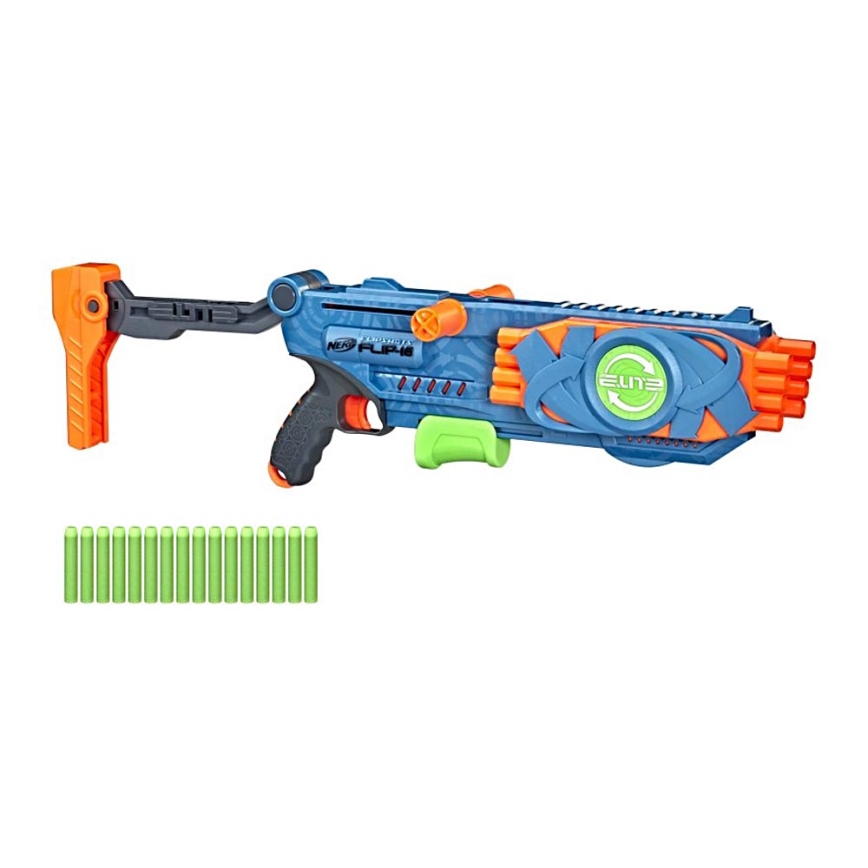 Nerf - Lasten ase Elite 2.0 Flip-16 tarvikkeineen