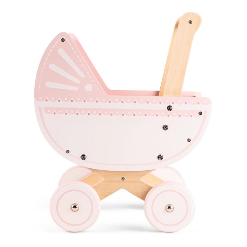 New Classic Toys - Puiset nukenrattaat vaaleanpunainen