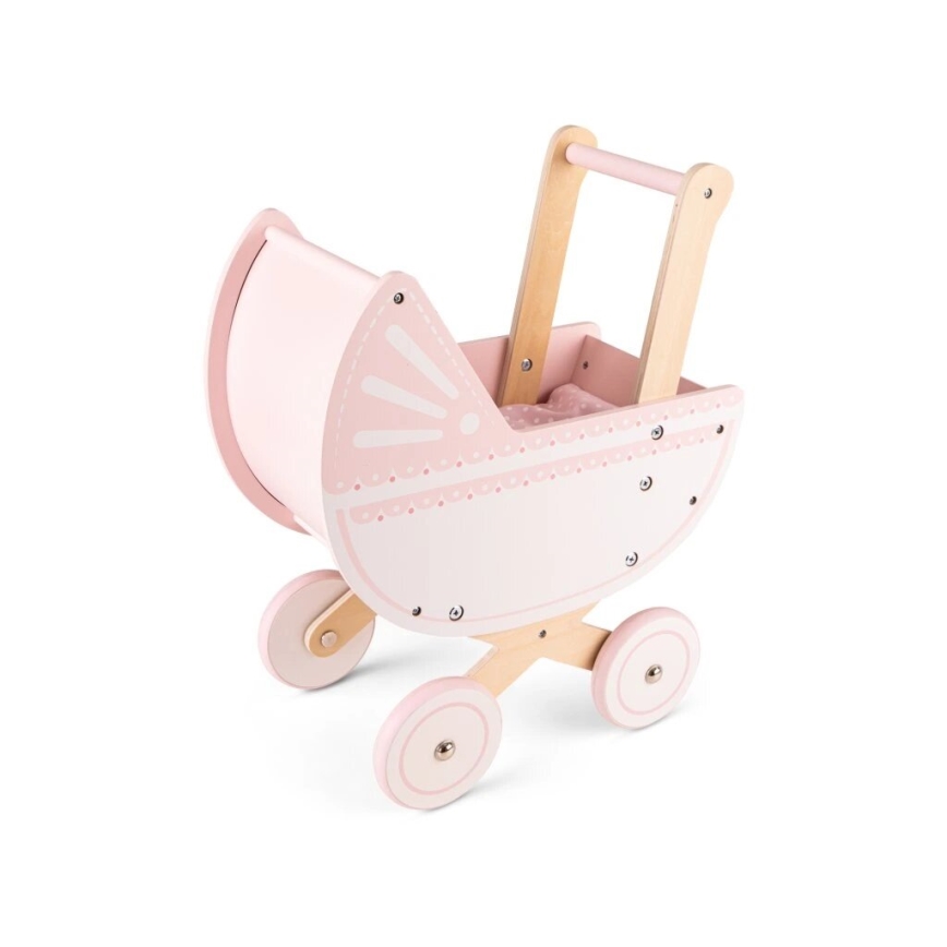 New Classic Toys - Puiset nukenrattaat vaaleanpunainen