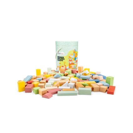 New Classic Toys - Puupalikat 100 kpl