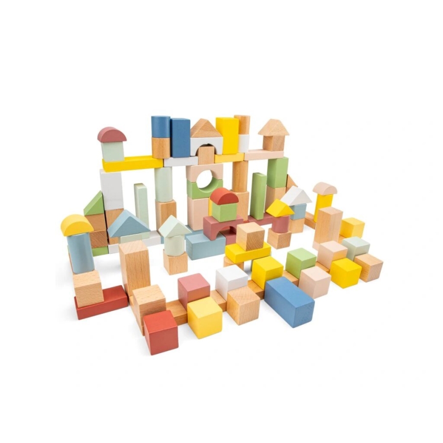 New Classic Toys - Puupalikat 100 kpl