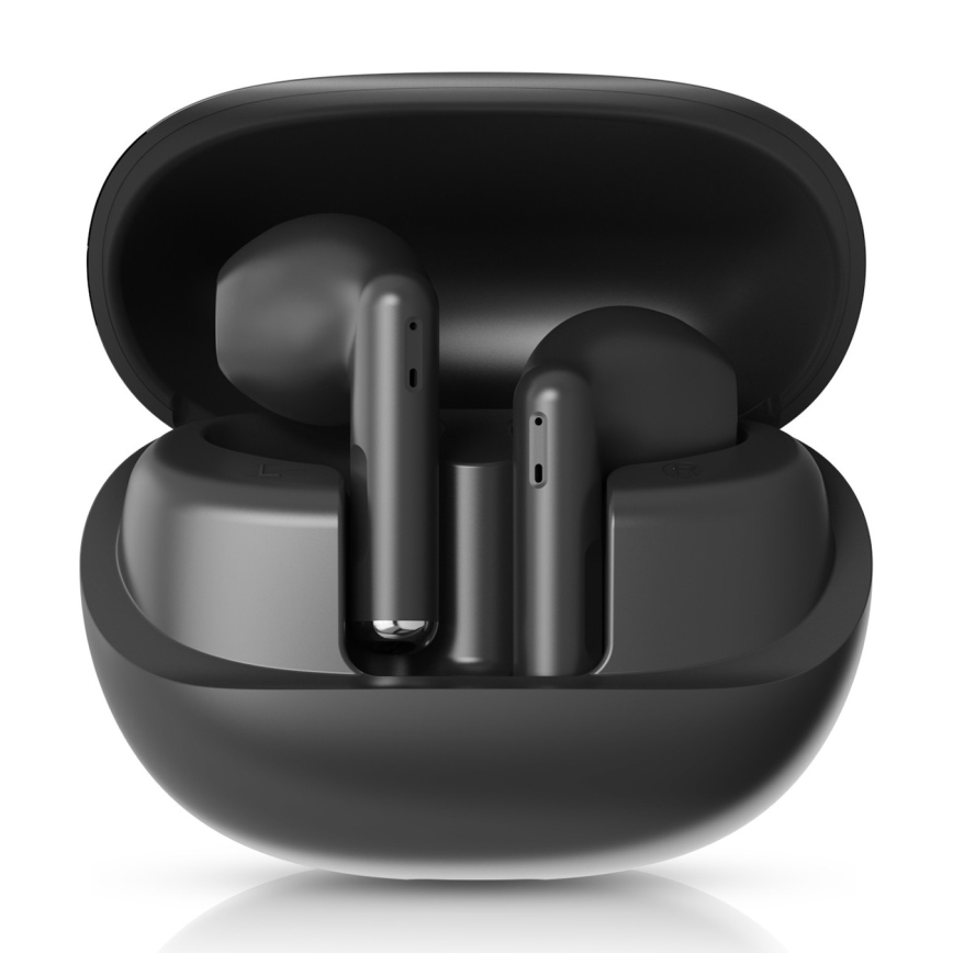 Niceboy Beans 4 - Langaton earphones 300 mAh + 2x 35 mAh IPX4 musta