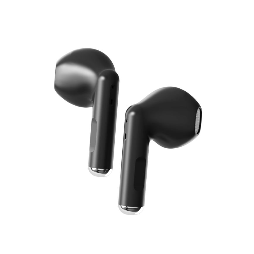 Niceboy Beans 4 - Langaton earphones 300 mAh + 2x 35 mAh IPX4 musta