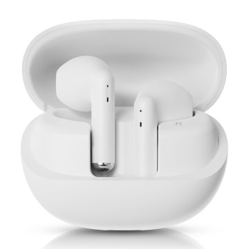 Niceboy Beans 4 - Langaton earphones 300 mAh + 2x 35 mAh IPX4 valkoinen