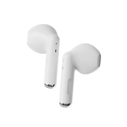 Niceboy Beans 4 - Langaton earphones 300 mAh + 2x 35 mAh IPX4 valkoinen