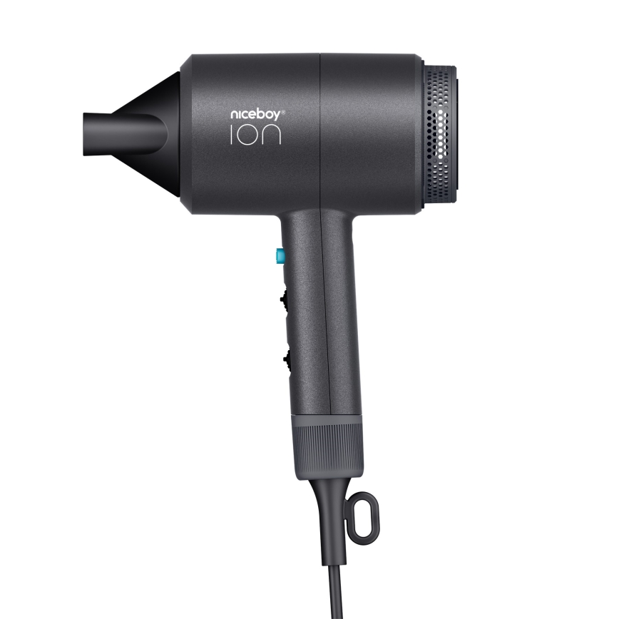 Niceboy ION AirSonic STAR - Hiustenkuivain 2100W/230V musta