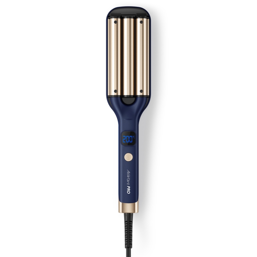 Niceboy ION AirWave PRO - Kolminkertainen kiharrin 100W/230V sininen