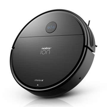 Niceboy ION Charles i6 - Älykäs robottipölynimuri 2in1 2600 mAh Wi-Fi musta