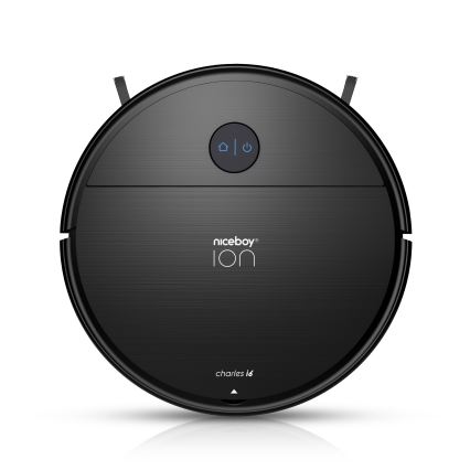 Niceboy ION Charles i6 - Älykäs robottipölynimuri 2in1 2600 mAh Wi-Fi musta