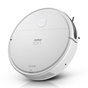 Niceboy ION Charles i6 - Älykäs robottipölynimuri 2in1 2600 mAh Wi-Fi valkoinen