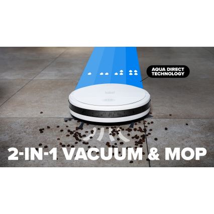 Niceboy ION Charles i6 - Älykäs robottipölynimuri 2in1 2600 mAh Wi-Fi valkoinen