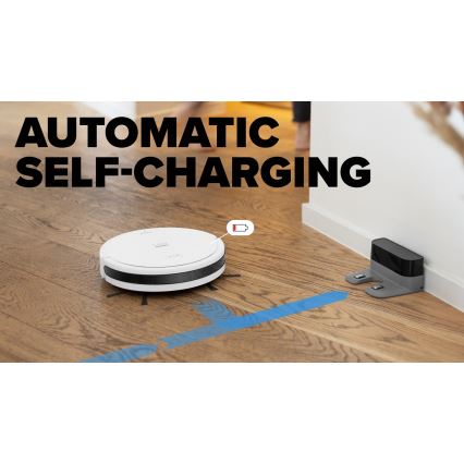 Niceboy ION Charles i6 - Älykäs robottipölynimuri 2in1 2600 mAh Wi-Fi valkoinen