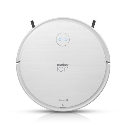 Niceboy ION Charles i6 - Älykäs robottipölynimuri 2in1 2600 mAh Wi-Fi valkoinen