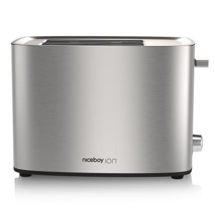 Niceboy ION Cruncher C4 - Leivänpaahdin kahdella aukolla ja paahdin 850W/230V ruostumaton