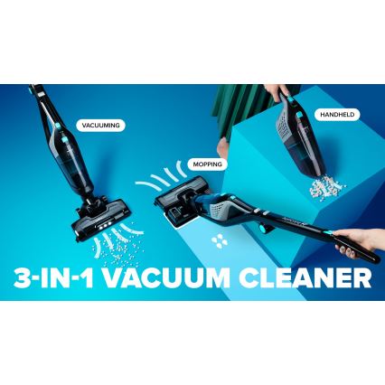 Niceboy ION Hurricane F7 - Langaton 3-in-1 varsi-imuri 150W/2200 mAh musta