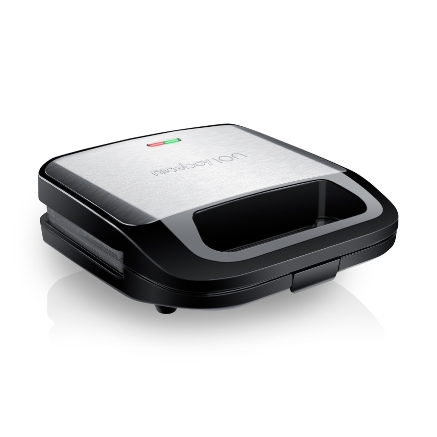 Niceboy ION Snacker S3 - Voileipägrilli 3in1 750W/230V ruostumaton/musta