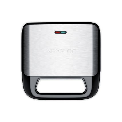 Niceboy ION Snacker S3 - Voileipägrilli 3in1 750W/230V ruostumaton/musta