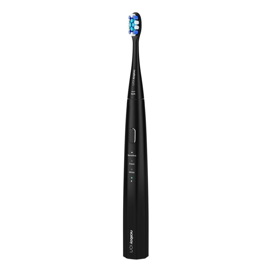 Niceboy ION Sonic Lite - Sonic hammasharja IPX7 musta