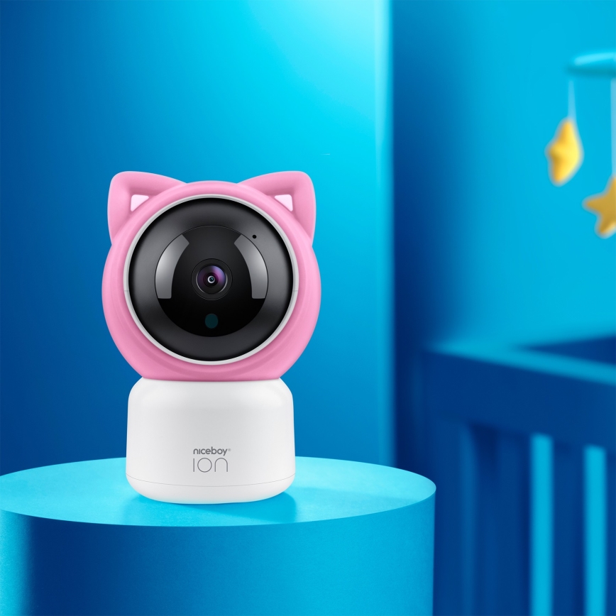 Niceboy ION Starlight SL3 - Älykäs itkuhälytin Full HD 1080p 5V Wi-Fi