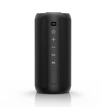 Niceboy Orion - LED Langaton kaiutin mikrofonilla 24W/2200 mAh IPX7 musta